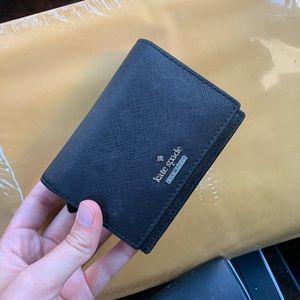 Black Kate Spade Key Chain Wallet